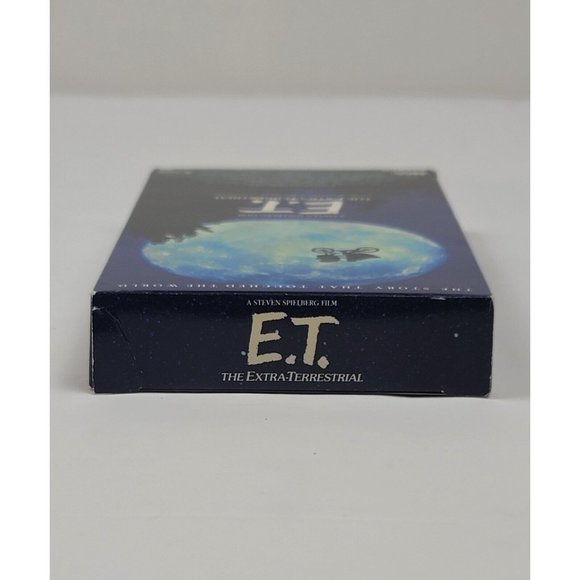 E.T. The Extra Terrestrial VHS 1982 Rare Green and Black Tape with Sticker. - Picture 4 of 5